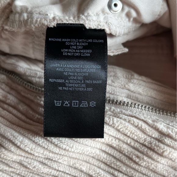 BDG Urban Outfitters UO High Waisted Baggy Beige Corduroy Pant - Picture 10 of 12